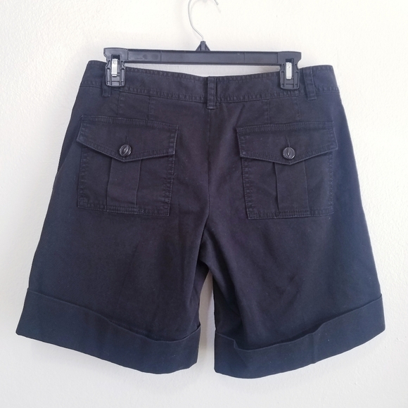 🌸 Marc by Marc Jacobs | Mid Length‎ Cargo Shorts 8, Black - Picture 4 of 4